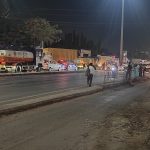 बेशिस्त वाहनचालकांमुळे पुणे -सोलापूर महामार्ग ठप्प